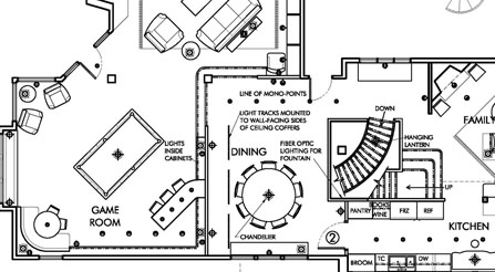 Telluride floor plan detail