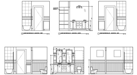 Detailed elevations