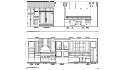 Detailed elevations