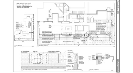 Central Park pentouse floor plan